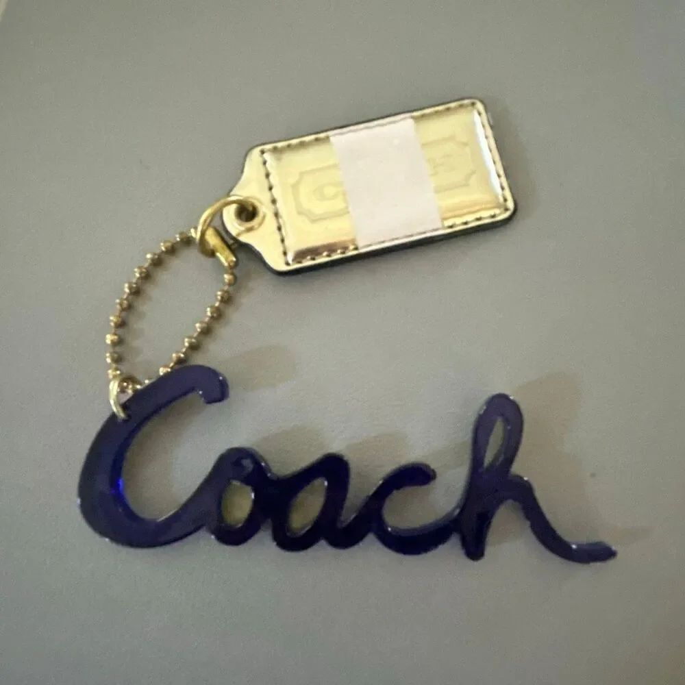 COACH Large Signature Keychain